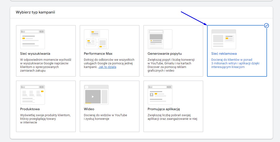 sieć reklamowa google ads